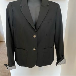 GAP Academy Twill Blazer in Black Size 4